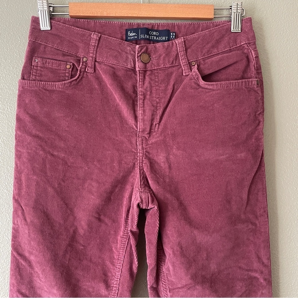 Boden Cord Slim Straight Jeans - Picture 5 of 12